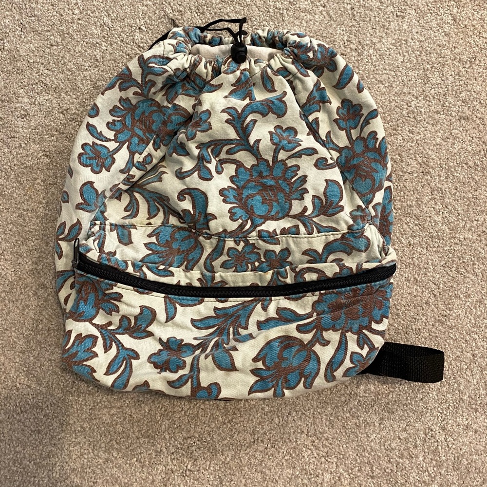 Roxy draw string backpack